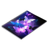 背景（蝶の夜） ノートブック (左側)