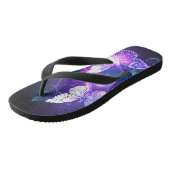 背景（蝶の夜） ビーチサンダル (アングル)