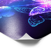 背景（蝶の夜） フォトプリント            (角)