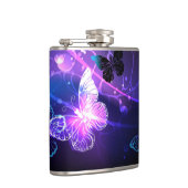 背景（蝶の夜） フラスク (右)