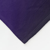 背景(蝶の夜) フリースブランケット (角)