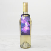 背景（蝶の夜） ボトルネックタグ (ボトル)