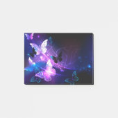 背景（蝶の夜） ポストイット (正面)