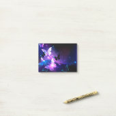 背景（蝶の夜） ポストイット (デスク上)