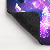 背景（蝶の夜） マウスパッド (コーナー)