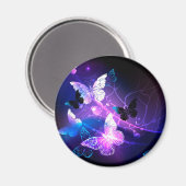 背景(蝶の夜) マグネット (正面/裏面)