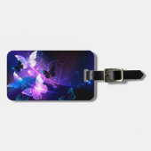 背景（蝶の夜） ラゲッジタグ (正面横)