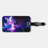 背景（蝶の夜） ラゲッジタグ (裏面横)