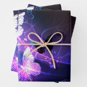 背景（蝶の夜） ラッピングペーパーシート (インサイチュ)