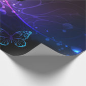 背景（蝶の夜） ラッピングペーパー (角)