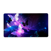 背景（蝶の夜） ラベル (正面)