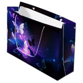 背景（蝶の夜） ラージペーパーバッグ (正面アングル)