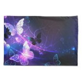 背景（蝶の夜） 枕カバー (裏面-左)