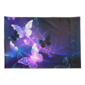 背景（蝶の夜） 枕カバー (裏面-右)