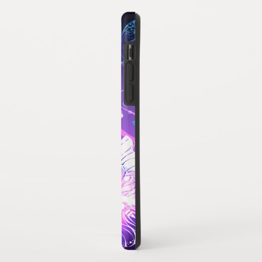 背景（蝶の夜） Case-Mate iPhoneケース (裏面/左)