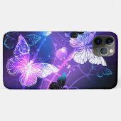 背景（蝶の夜） Case-Mate iPhoneケース (裏面(横))