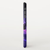 背景（蝶の夜） iPhoneケース (左側)