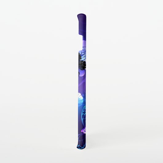 背景（蝶の夜） SAMSUNG GALAXYケース (右側)