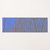 背景（青） ヨガマット (正面(横))