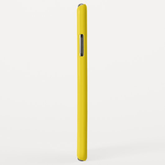 背景（黄） Case-Mate iPhoneケース (裏面/右)