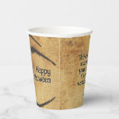 🕷️背筋がヒリヒリするスパイダーハロウィンバッシュ 紙コップ (右)