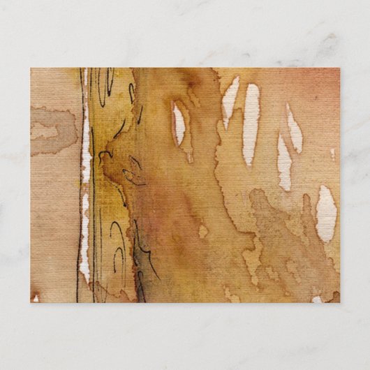 背芸術的向水色 ポストカード (正面)