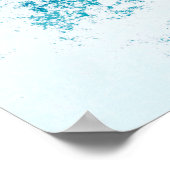 背葉葉テンプレート ポスター (角)