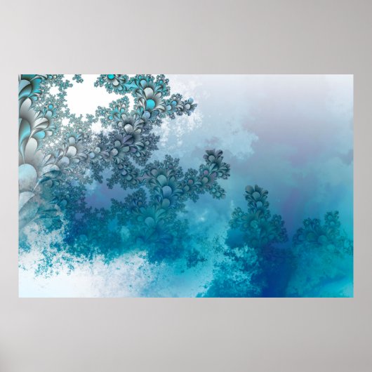 背葉葉テンプレート ポスター (正面)