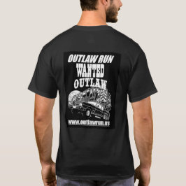 背走にデザインを付けたTシャツ Tシャツ