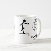 背部おもしろマグカップのPat コーヒーマグカップ (正面右)