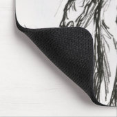 背部から見られる2人の収穫者 マウスパッド (コーナー)