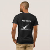 背部が付いているKM1上の引越し業者 Tシャツ (裏面フル)