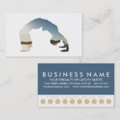 背部くねりの露出のロイヤリティプログラム ロイヤリティカード (正面/裏面)