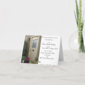 背部によってLindasDDのつけられるバラ、ありがとうデザイン サンキューカード (裏面)