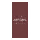 背部スウェーデンマッサージの写真- ラックカード (裏面)