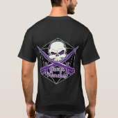 背部ロゴのワイシャツ Tシャツ (裏面)