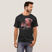 背部ロゴのAunのスタジオのTシャツ Tシャツ (正面フル)