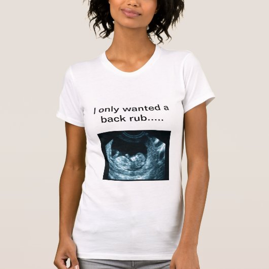 背部摩擦 Tシャツ (正面)