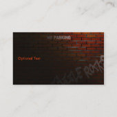 背部細道 名刺 (裏面)