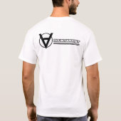 背部記号を用いるVoluntaryistの英雄のワイシャツ Tシャツ (裏面)