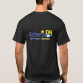 背部AsterixDBの前部 Tシャツ (裏面)