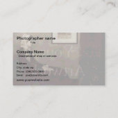 背面で反転 名刺 (裏面)