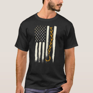 背面のトラックの運転者画像 Tシャツ