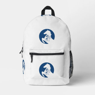 背面バッグ プリントバックパック