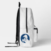 背面バッグ プリントバックパック (左)