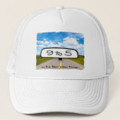 背面図鏡の帽子 キャップ (正面)