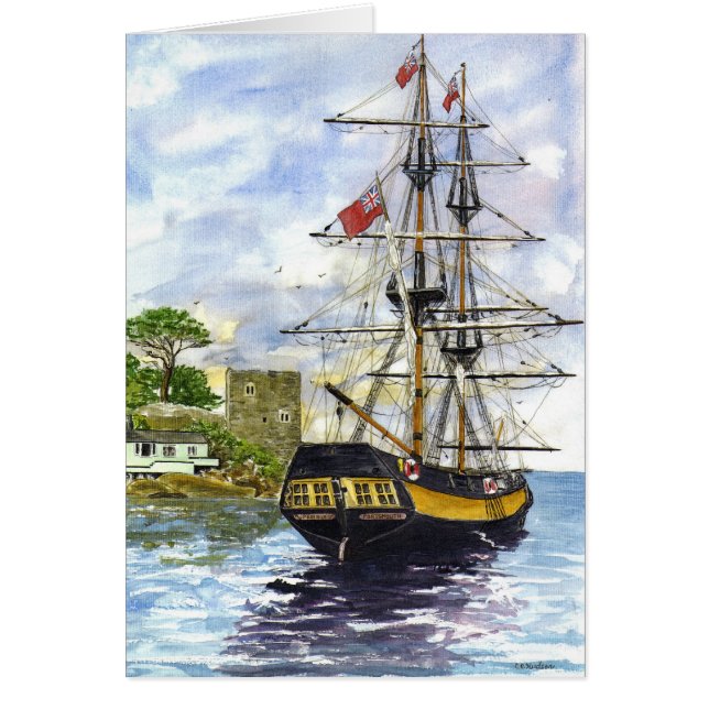 「背面図」カード (正面)