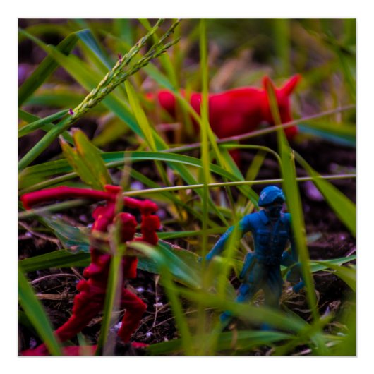 背面20 x 20ポスター紙（半光沢） ポスター (正面)