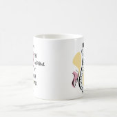 背骨を看護して下さい コーヒーマグカップ (中央)