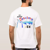 背骨山の操業 Tシャツ (裏面)